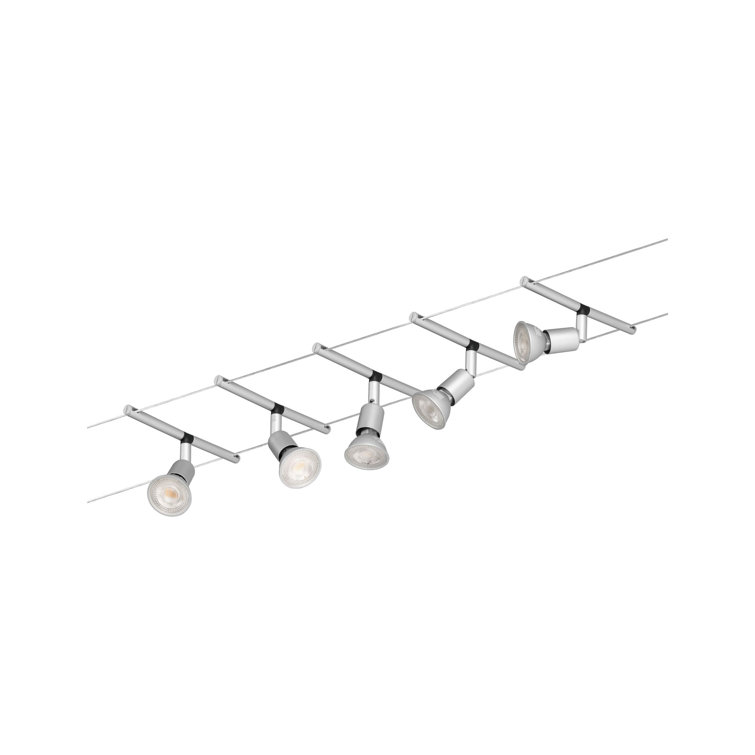 Paulmann Wire Systems 500cm 5 Light Track Kit & Reviews Wayfair.co.uk